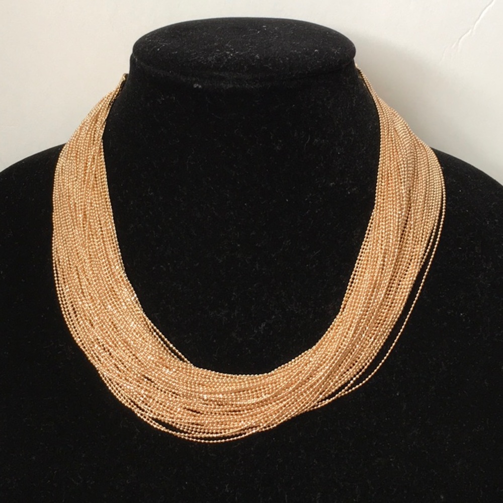 3 Ways Gold Necklace - Picture 1 of 4